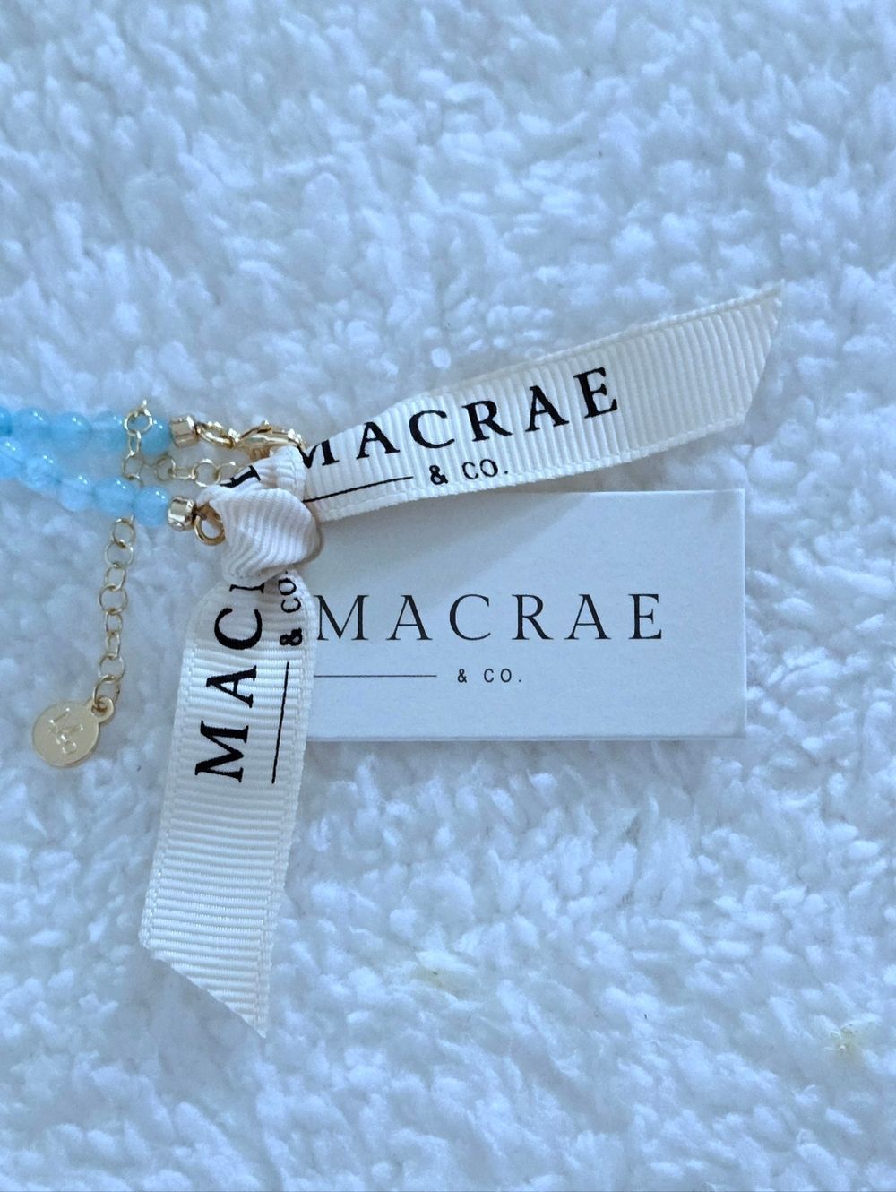 MacRae & Co. Blue Quartz with Charm Duo✌️ Necklace - NWT - Picture 6 of 16